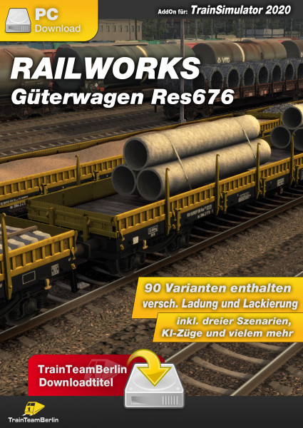 Güterwagen Res676